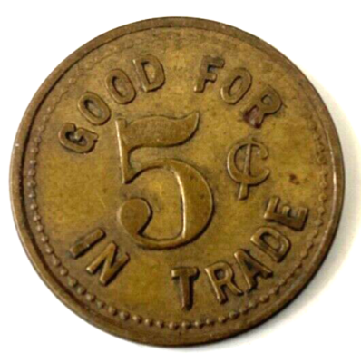 Tonasket Washington Pastime Token | eBay