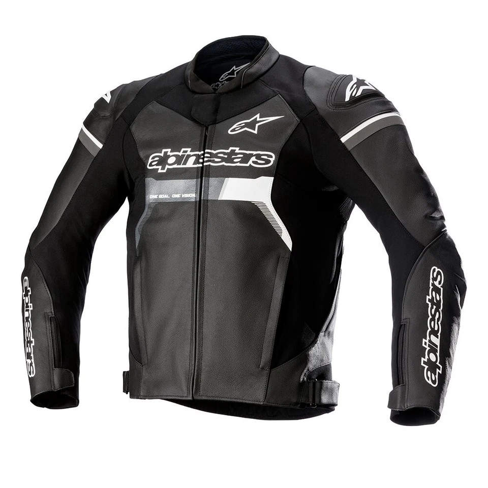 Alpinestars Gp Force Touring Sports Motorcycle Motorbike Leather Jacket - Image 3 of 4