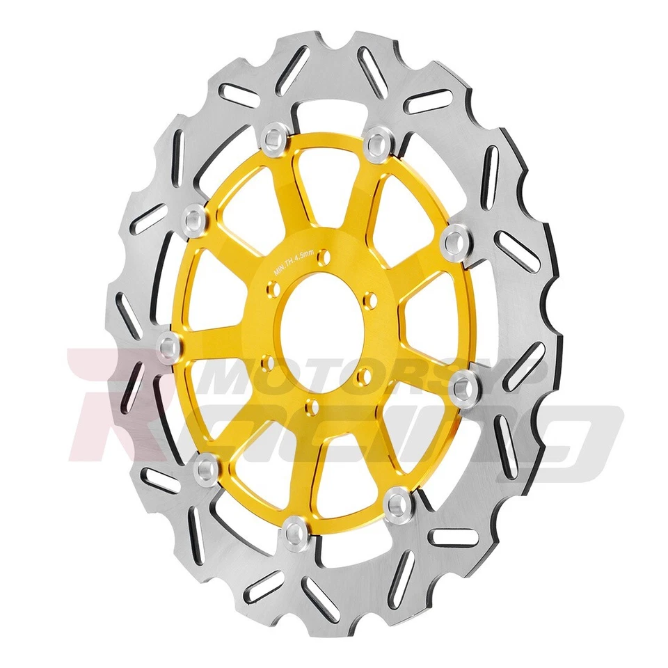 Placa de disco de freno delantera 320 mm para DUCATI MONSTER S2R 1000CC 2006-2007 S 2003-2005 Foto 4 de 4