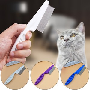 Pets Dog Cat Stainless Steel Grooming Comb Hair Brush Shedding