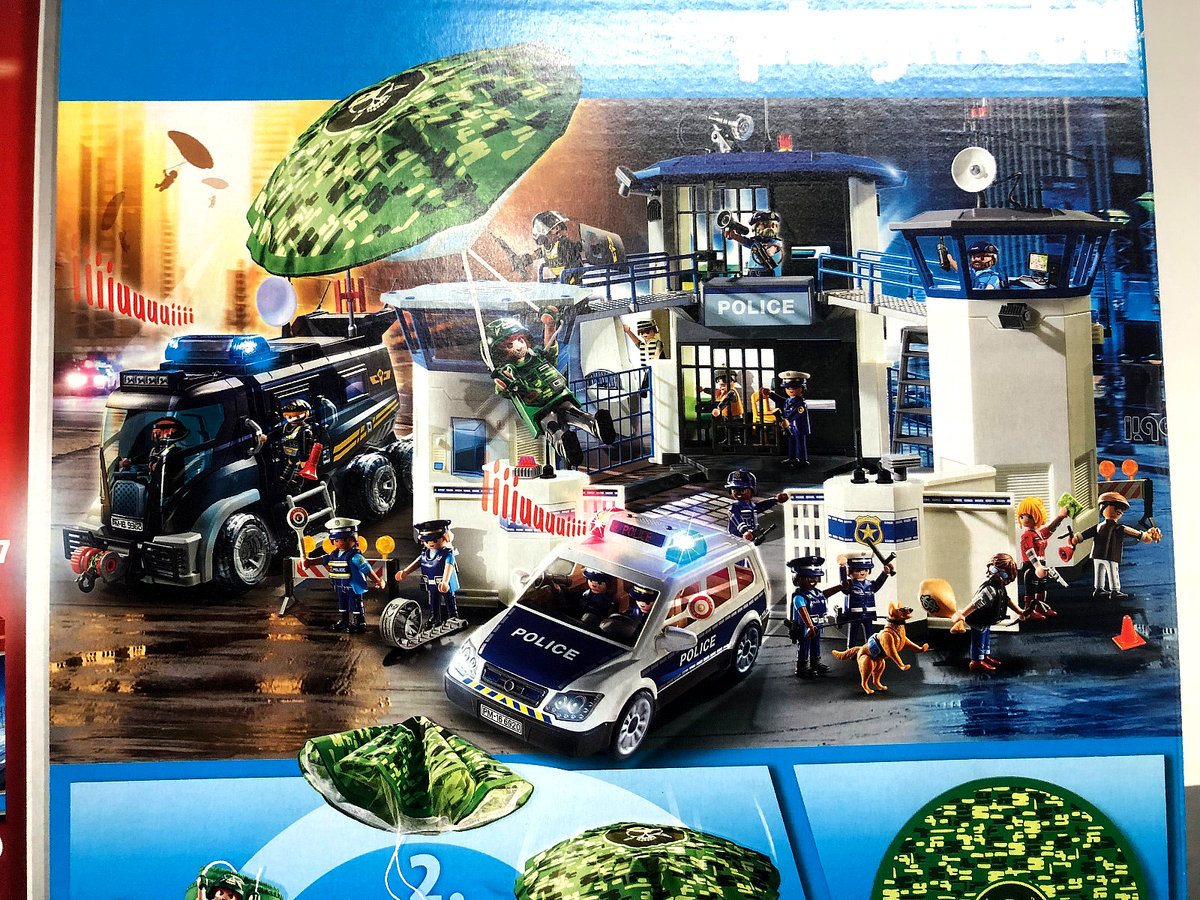 Playmobil 70569 Polizei-Hubschrauber: Fallschirm-Verfolgung in Baden-Württemberg - Schwäbisch