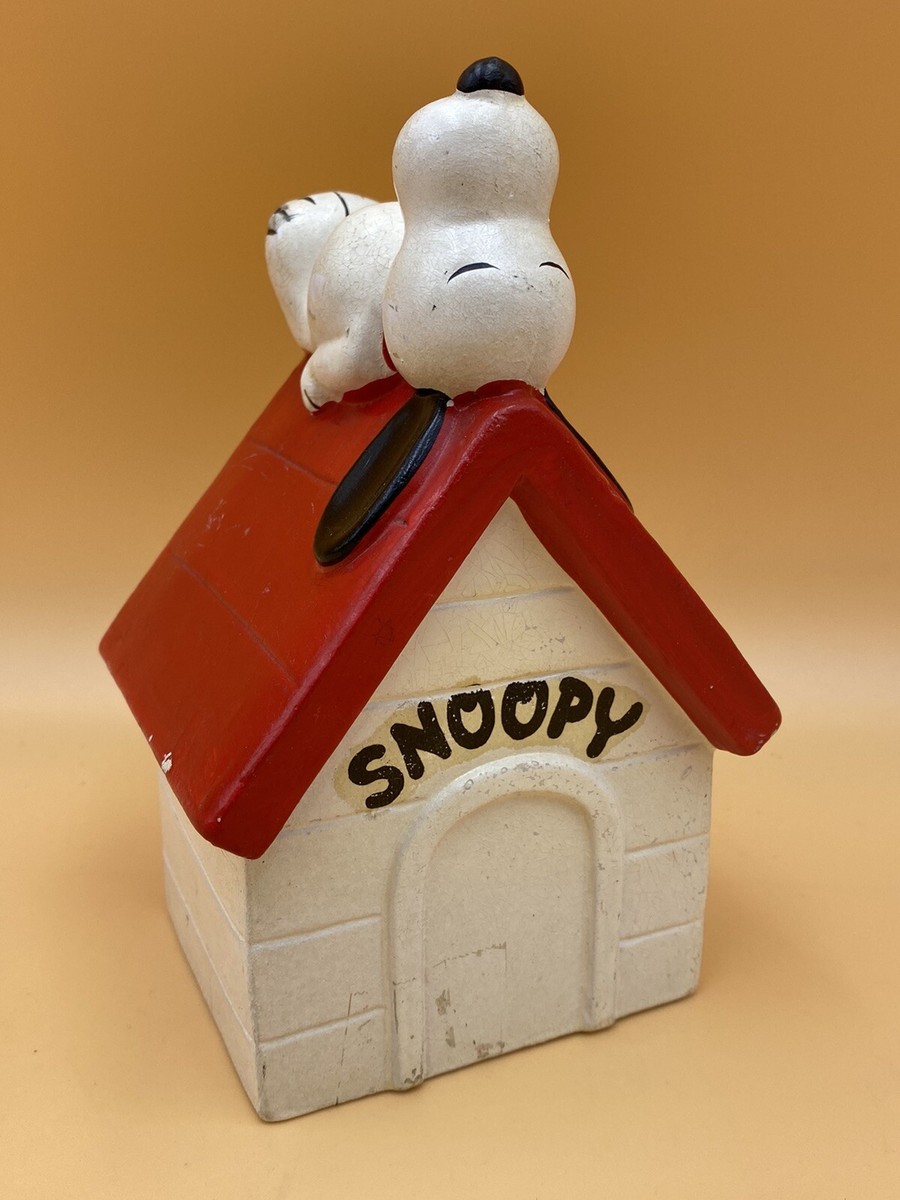 schmid社　1971年　ビンテージ　スヌーピーオルゴール DOG HOUSE NEW VINTAGE PEANUTS / SNOOPY 1970 SCHMID LTD EDITION MUSIC
