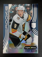 2019-20 Upper Deck Synergy Cody Glass Rookie Blue Hockey Card RC #96 L.E. /199