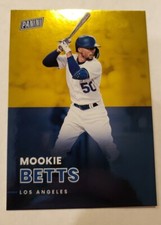 2022 Panini National Mookie Betts #52 Gold Foil 09/10 LA Dodgers