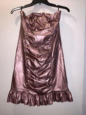 Forever 21 Ladies Medium Rose Gold Knit Sleeveless Dress