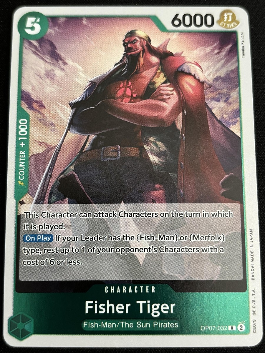 Fisher Tiger OP07-032 - 500 Years in the Future - One Piece Card