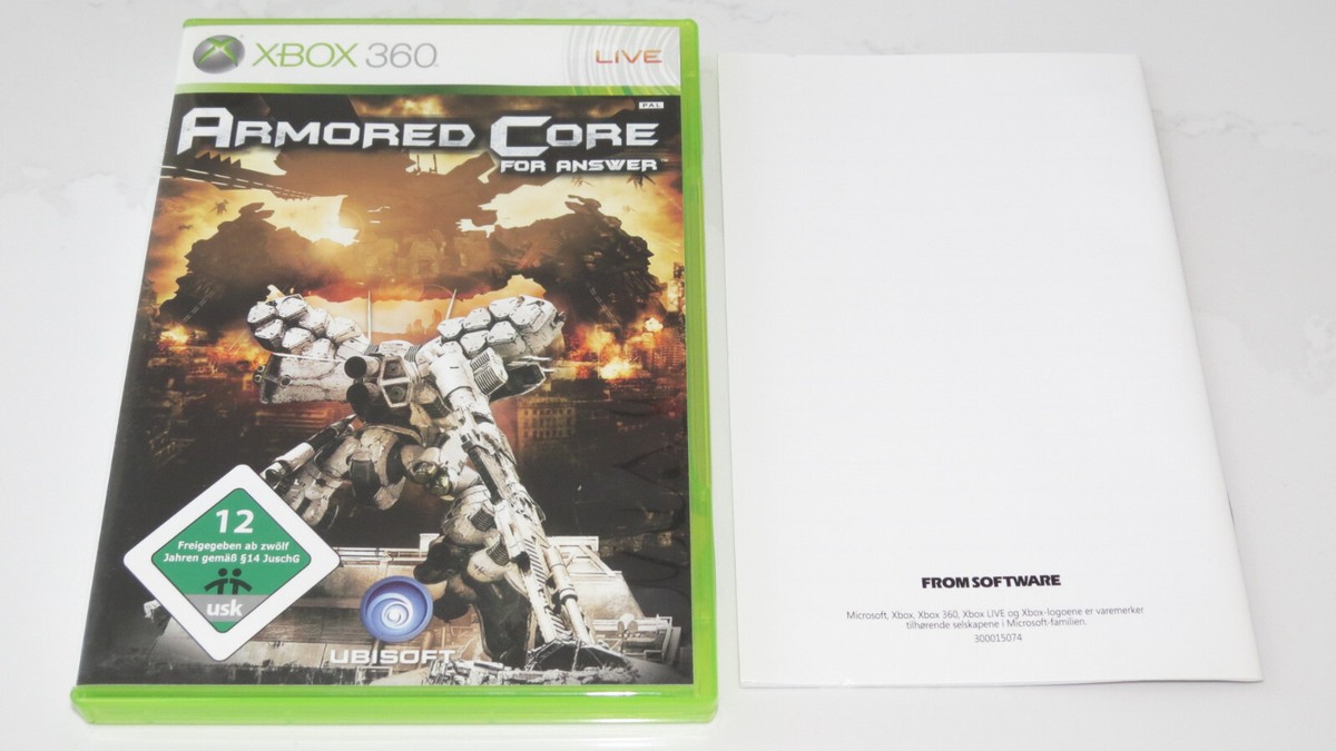 Armored Core For Answer - Xbox 360 - PAL - Complet - Très Bon état