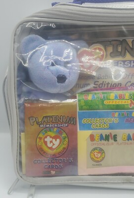 1999年Ty Beanie Babiesオフィシャルメンバーシップキット 1999 TY Beanie Babies Official Club Membership Kit PLATINUM