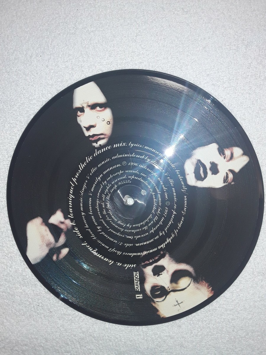 RARE MARILYN MANSON TOURNIQUET 10” PICTURE VINYL 1997 UK