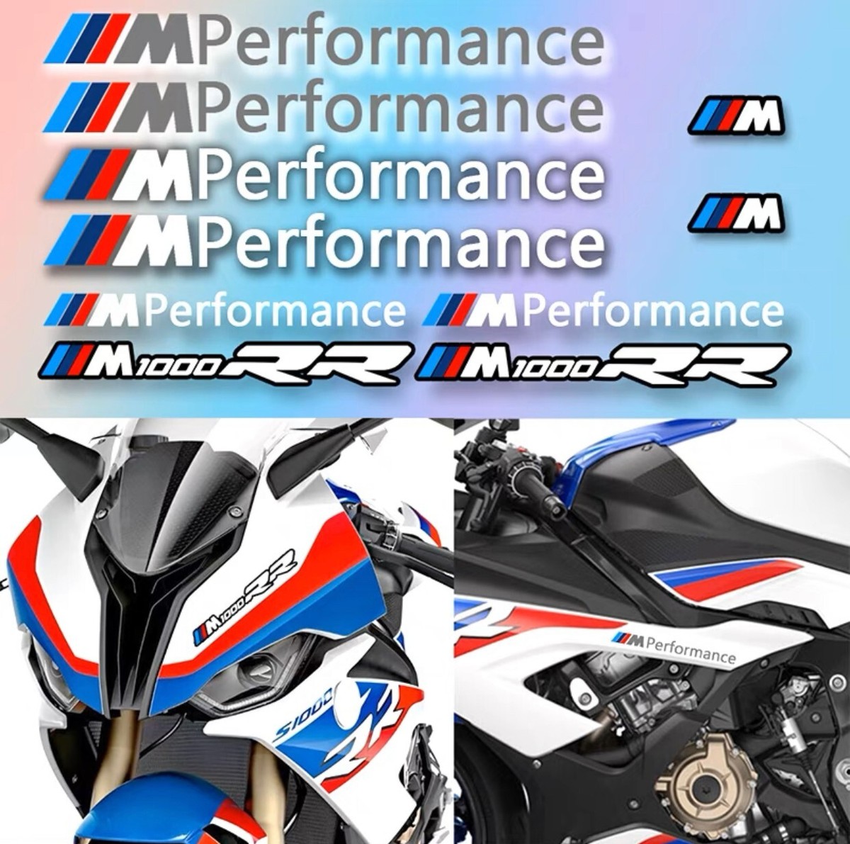 NEW 2023 FOR BMW S1000RR M1000RR Decals Stickers premium 2018-2023