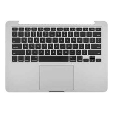 OEM MacBook Pro 13 A1502 Early 2015 Palmrest Top Case Keyboard w/Battery Grade B