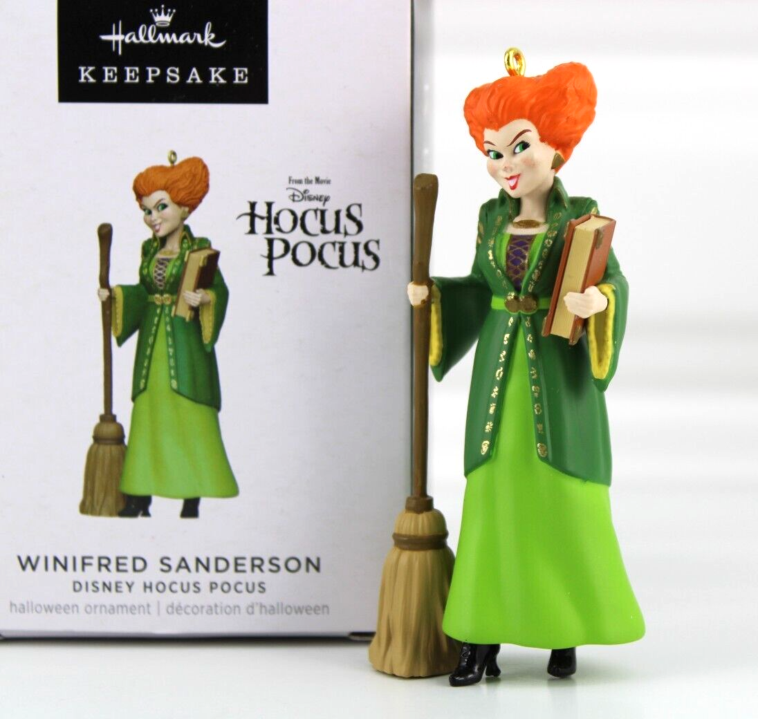 Disney Hocus Pocus Winifred Sanderson Ornament 2023 Halloween Collectible