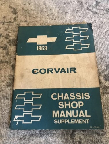 1969 Corvair Chassis Shop Manual Supplement ST132-69