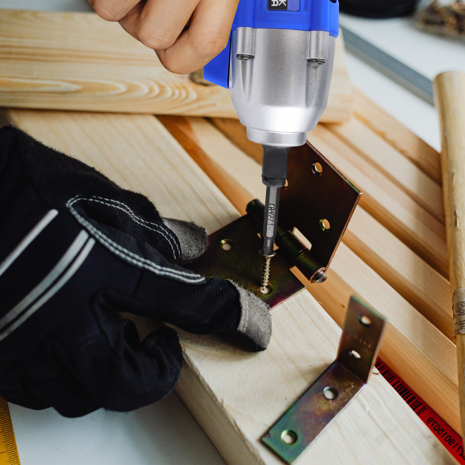 LIUZIKUN Winkelschleifer-Steckschlüssel 4-Zinkig - Für Flanschmuttern An Elektrowerkzeugen