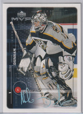 Mike Dunham 1998-99 Upper Deck MVP Super Script #/25