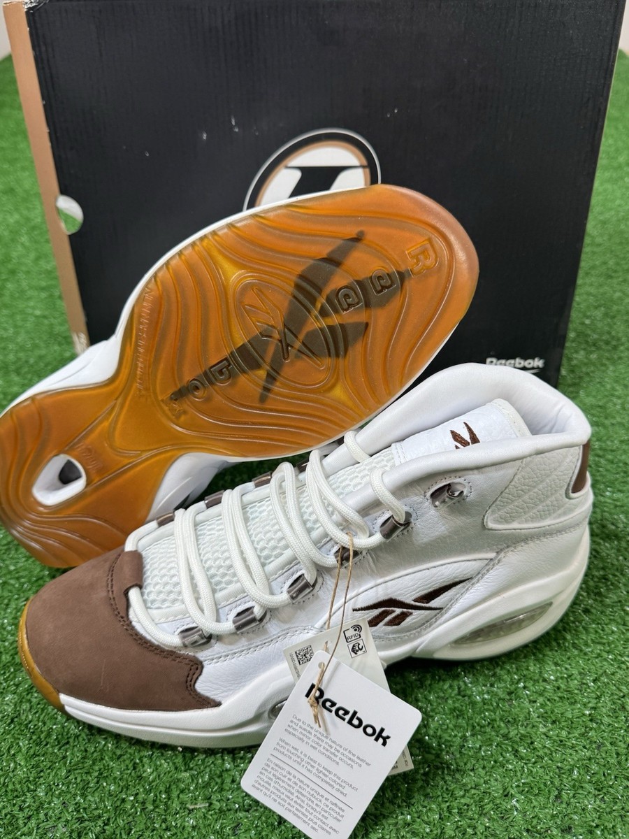 Reebok Question Mid 'Mocha Brown Toe' Allen Iverson GX0241 Men's