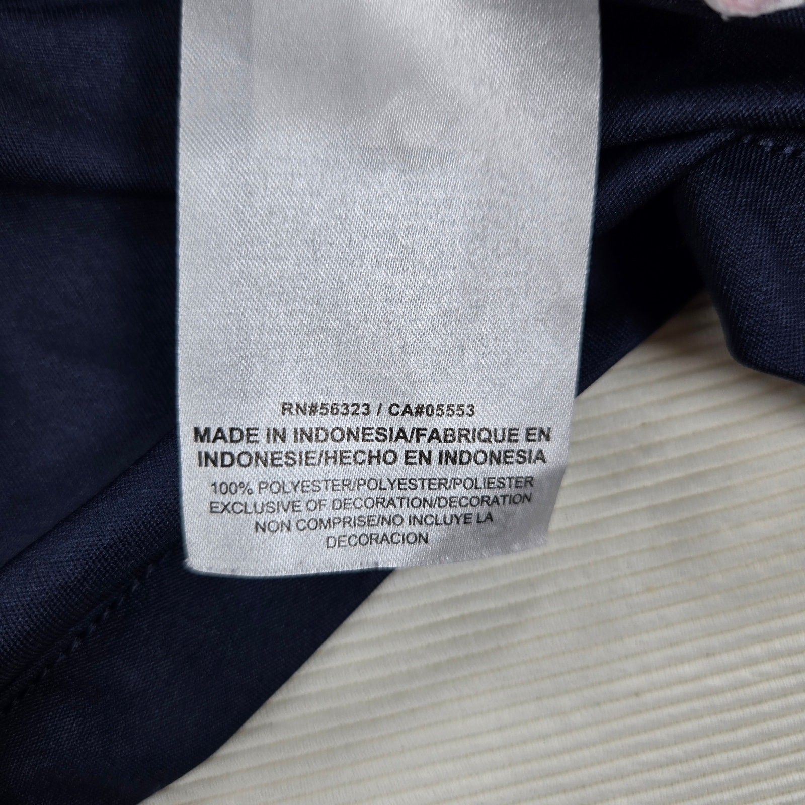 Nike Dri-Fit UTEP Miners Striped Short Sleeve Polo Men's Size Large thumbnail 6