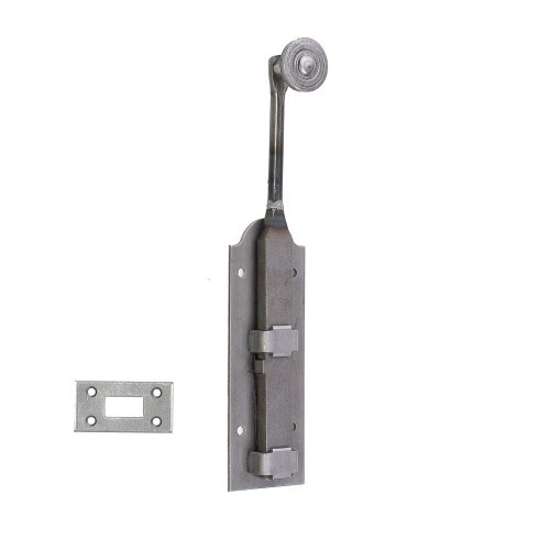 Verrou en applique de 250 mm en acier pour bloquer un portail extérieur