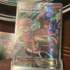 Pokémon Ranger Trainer Supporter Steam Siege 113/114 Full Art Holo Ultra Rare on eBay