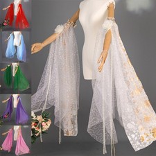 Women Mesh Opera Gloves Oversleeve Sleeve Accessory Organza Hanfu Dress Costume