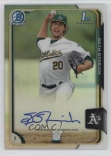 2015 Bowman Chrome Prospects Refractor 273/499 Seth Streich #BCAP-SST Auto 3q5