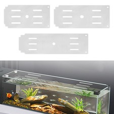 Tank Lid with Feeding Holes, Anti Jumping, Aquarium Acrylic Canopy