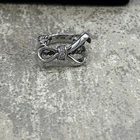 Vintage Sterling Silver .925 Bow Ring Size 5