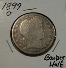 1899-O Barber Silver Half Dollar