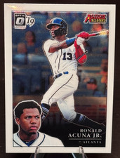 Ronald Acuna Jr 2019 Donruss Optic Action All-Stars AA-12 Braves Insert