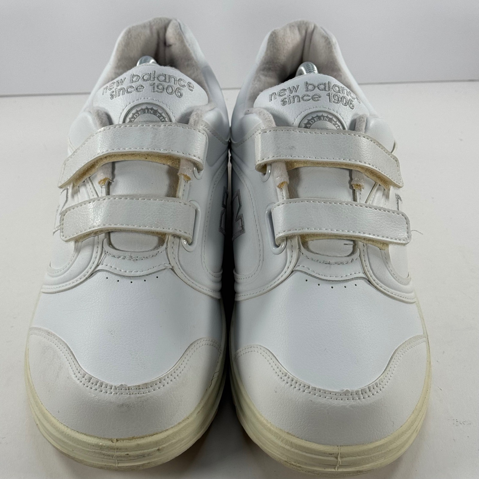 New Balance 812 Women's Size 12 White Leather Walking Shoes WW812VW Made in USA thumbnail 3