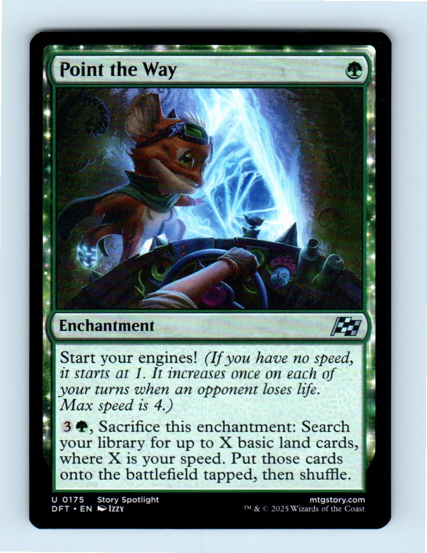 #175 2025 Aetherdrift Point the Way Uncommon