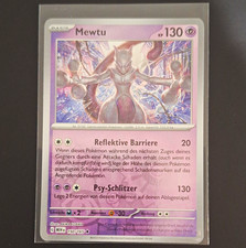 Mewtu Reverse Holo, Deutsch NM, 151, 150/165