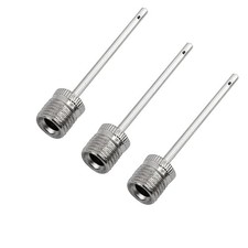3 Pcs Ball Pump Inflation Stainless Steel Air Pump Needles Ideal for Blowin...