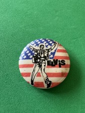 Vintage Elvis Presley 1? Button Badge