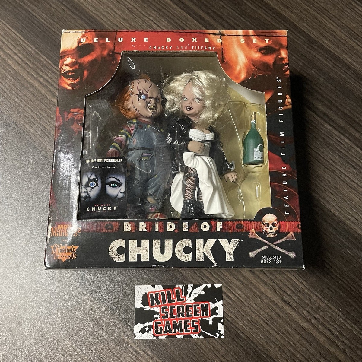 マクファーレントイズ BRIDE OF CHUCKY フィギュア McFarlane Movie Maniacs Bride of Chucky action figure set