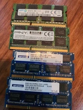 Lot 34 Ram Ddr3.  30 Ram 4gb ,4 Ram 8gb Not Working