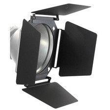 Alzo Digital 4 Vane Barndoor with Magnetic Gel Holder for High Intensity LED Lig