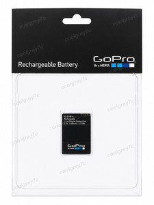GoPro HERO3+ HERO3 Rechargeable Battery 1180mAh Li-ion AHDBT-302 Black