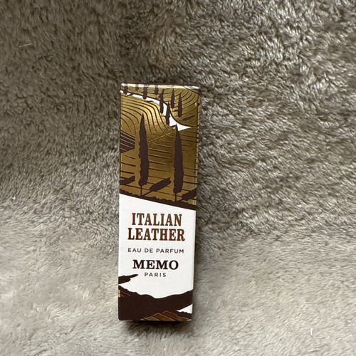 MEMO Italian Leather Eau de Parfum EDP Sample Vial Spray 5 ml / 0.17 fl oz NIB