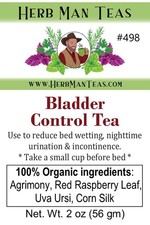 BLADDER CONTROL TEA - Stop urinating at night! Drink before bed & sleep better.