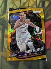 2025 Prizm WNBA - Diana Taurasi Gold Ice Prizm 09/10 #7 Phoenix Mercury