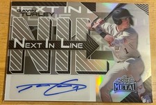 2025 Leaf Metal Next in Line Gavin Turley Silver Prismatic Auto /35