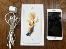 iPhone 6S Plus A1634 With Charging Cable And Original Box AT T 64 GB