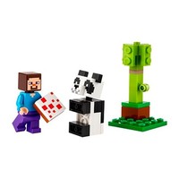 Lego 30672 Minecraft Steve And Baby Panda