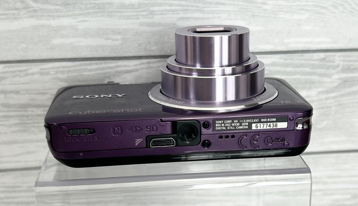 SONY Digital Camera GOLD Cyber shot DSC-WX30 5.0x Optical