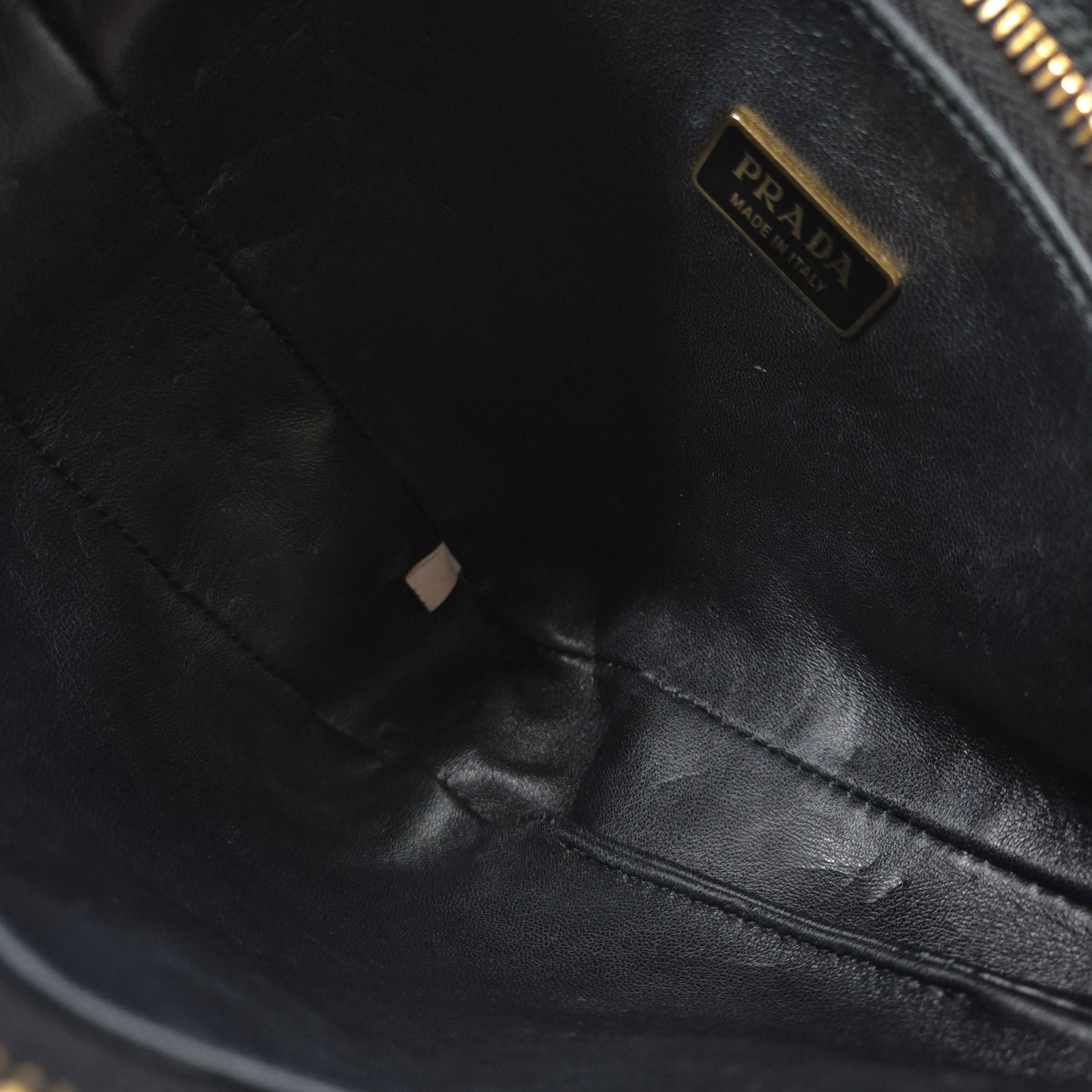 Prada Triangular Dual Chain Mini Bag Shoulder Bag… - image 10