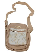 United Colors of Benetton Borsa Donna Beige a Tracolla Fiori