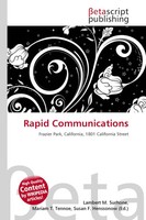 Lambert M. Surhone (U. A.) | Rapid Communications | Taschenbuch | Englisch
