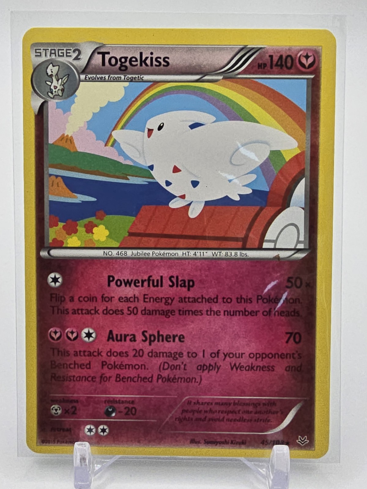 Togekiss XY - Roaring Skies 45/108 NM-LP