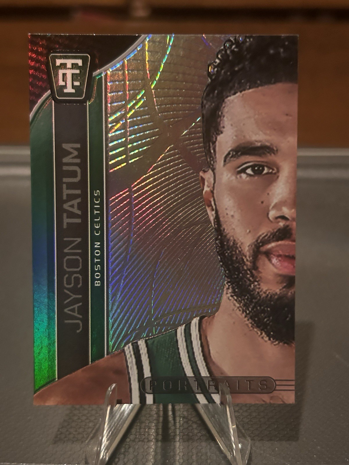 2024-25 Panini Totally Certified Jayson Tatum Portraits Mirror #14 Celtics 🏀